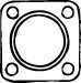 FONOS 81093 Gasket, exhaust pipe